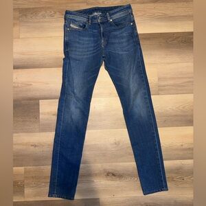 Diesel Industry Men's Dark Blue Skinny Jeans